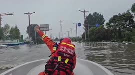 Flood-hit regions in N China speed up post-disaster resettlement