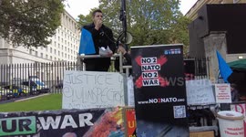 Anti-NATO demonstration No2NATO, London, UK