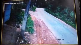 Car accident in Jainbail Mudigere, Chikkamagalur