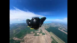 Reserve chute saves day: Skydiver's close call in Hungary