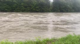 Flooding in Quechee, Vermont