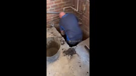 Worker Takes the Plunge