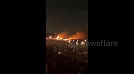 Japan: Massive Grass Fire Breaks Out At Fireworks Festival Venue In Tokyo 7