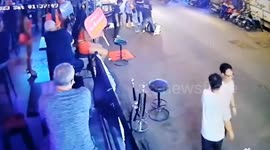 British tourist, 60, and his son, 37, attacked by bouncers outside bar in 'Sin City' Pattaya