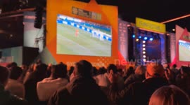 Sydney fan zone erupts as Australia take lead vs Denmark in Women's World Cup