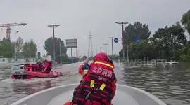 Efforts underway to reduce impacts of anomalous floods in China's Beijing, Hebei