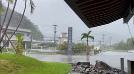 Japan: Winds Start To Pick Up In South Before Typhoon Khanun Arrives