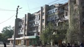 Seven killed as missiles decimate popular hotel and apartments in Pokrovsk