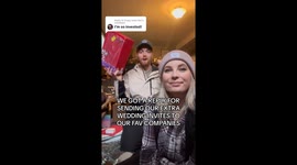 'I used this hack to get free stuff for my wedding – it's super easy' Part 1/4