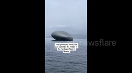 Viewers compare new floating restaurant in Norway to 'The Menu'