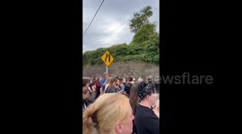 Ireland: Fans Pack Streets In Bray For Sinead O’Connor’s Funeral Procession 3