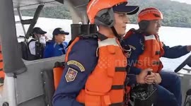 Divers Rescue Humpback Whale Trapped in Fishing Net off Colombian Coast In Bahia Solano, Choco, Colombia
