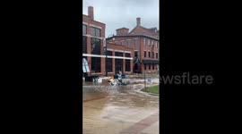 US: Heavy Rains Cause Widespread Flooding Across Eastern Massachusetts