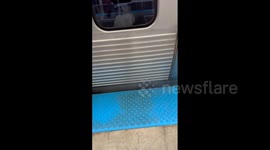 US: Smoke Rises From Red Line Train At Chicago’s CTA Fullerton Station