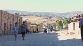 Jordan's Jerash witnesses influx of tourists