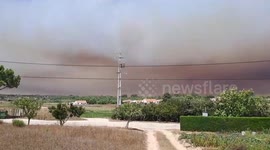 Portugal: Wildfire Rages In Odemira Forcing More Than 1000 To Evacuate