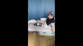 ‘My sore knee at the gym turned out to be CANCER,’ reveals woman, 27 Part 3/3