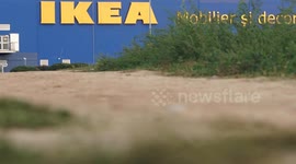 Stockshots: IKEA store in Bucharest, Romania
