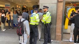 Police apprehend young men as viral video calls for shoplifting in Oxford Street