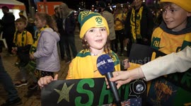 FIFA Women's World Cup Austrailia vs Denmark Last 16 Fan Led Footage