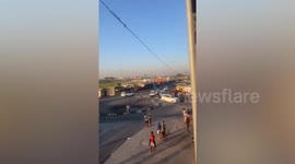 South Africa taxi strikes descend into violence and looting
