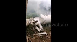 Satellite debris crashes in Chinese village