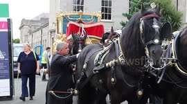 Century-old horse show opens in Dublin