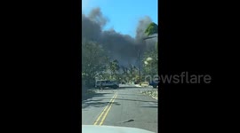 Wildfires fanned by Hurricane Dora winds tear through Hawaiian island leaving 36 dead