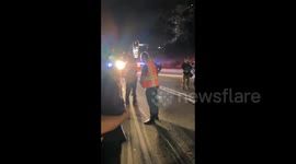 US: Armenian Protesters Block Freeway In Glendale To Bring Attention To Artsakh Conflicts 3