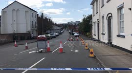 Police hunt gunman after man in his 20s is shot dead in posh Royal Leamington Spa