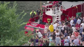 Emergency Training on Chicago River, USA