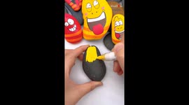 Artist makes funky faces on stones to bring them to life *Easy-To-Do Art*