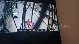 Schoolgirl, 8, rescued after being abducted and stuffed in suitcase by apartment caretaker