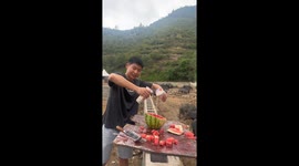 Man delights pigs with pearl milk tea in viral Chinese social media trend