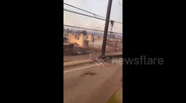 US: Footage Of Devastation In Lahaina After Wildfires Rip Through Maui 3