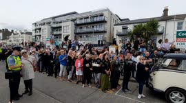 Fans Gather at Sinead O'Connor's House to Pay Their Respect in Bray, Ireland