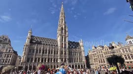 Flowertime Festival opens in Brussels