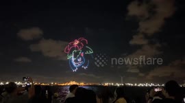 Japan: Pokemon World Championships 2023 – 800 Drones Illuminate Night Sky Of Yokohama 2