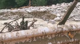 Two dead, 16 missing in NW China mud slide