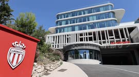 Performance Center Hosts AS Monaco - Clermont Foot Press Conference in La Turbie, France