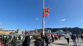 Fireworks displayed in Wellington for FIFA Women's World Cup