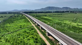 Beijing-Zhangjiakou High-speed Railway, China