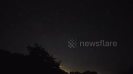 Perseid meteor shower lights up night sky above Devon