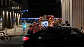 10pm outside the Northern Line entrance to Waterloo Station saw a ton of fire engines dealing with an incident in the adjacent building. This caused the Northern line entrance to be shut down whilst the incident occurred