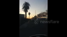 US: Massive Fire Breaks Out At Recycling Yard In Glendale, AZ 3