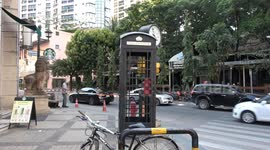 London-style phone booth and hotel becomes popular social media selfie spot in Thailand