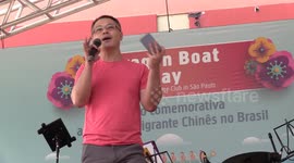 Dragon Boat Festival in Sao Paulo, Brazil