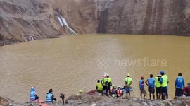 Two killed and 30 feared lost as jade mine collapses in northern Myanmar