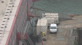 Water treatment contractors arrive at Bibby Stockholm following legionella discovery