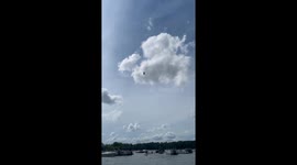 Jet Catches Fire and Crashes During Michigan Air Show
